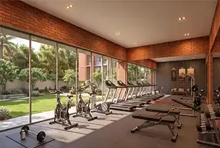 Gymnasium at Mayfair Aangan