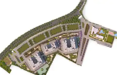 Mayfair Aangan master plan layout